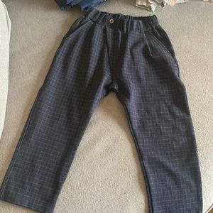 Zara navy boys dress pant NWT